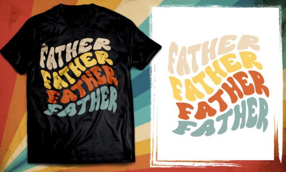 Dad Typography Vector: Graphics for T-Shirt Designs