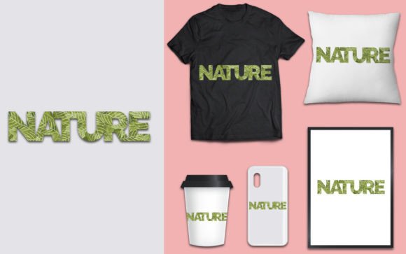 Decorative Nature SVG for Graphics & T-Shirt Designs