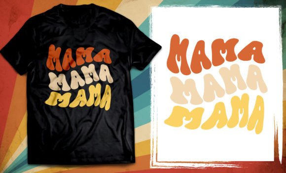 Mom Typography Graphics for T-Shirt Designs