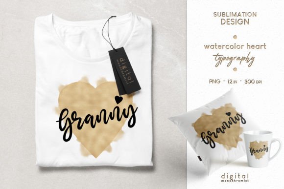 Sublimation Mothers Day Granny Grandma Graphics for T-Shirt Designs