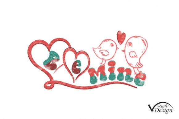 Valentine's Day Sublimation Graphics for T-Shirt Designs